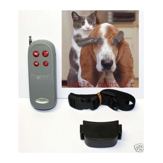 Collier de dressage chien Vibreur Anti-aboiement Collier de dressage chien Vibreur Anti-aboiement