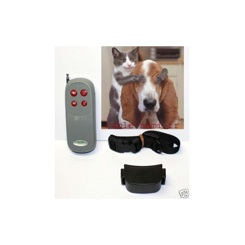 Collier de dressage chien Vibreur Anti-aboiement Collier de dressage chien Vibreur Anti-aboiement