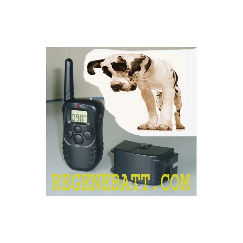 Collier chien de dressage électrique anti aboiement LCD Collier chien de dressage électrique anti aboiement LCD