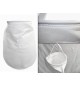 Bag filter 1 5 25 micron µm sewn - HVB, oil, bio-diesel D18L40cm
