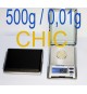 500g ± 0,01g Balance électronique de précision