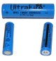 Accus Li-ion Ultrafire 18650 3800mAh 3,7v trio