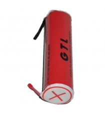 Accus à souder Li-ion GTL 18650 5300mAh 3,7v