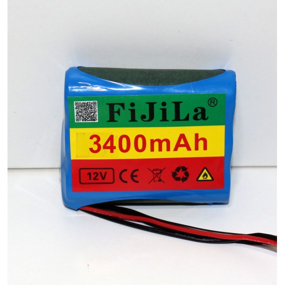 Batterie 12v 3400mAh Li-ion 12,6v