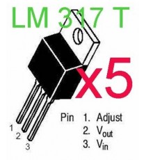 LM317T LM317 Régulateur Variable de Voltage 1,2V - 37V