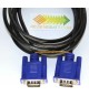 Cable VGA Male vers VGA HD-15 10 Gbps (1.5m/2m)