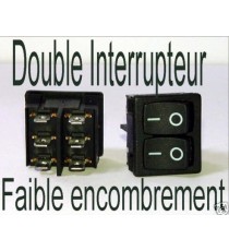 Switch Interrupteur Double - compact 250v 12v