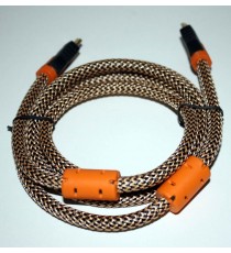 Cable HDMI 1.4 M/M Full HD Plaqué OR 1,5m Tresse