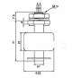 Capteur de niveau d'eau liquide flotteur horizontal D23 Schemas